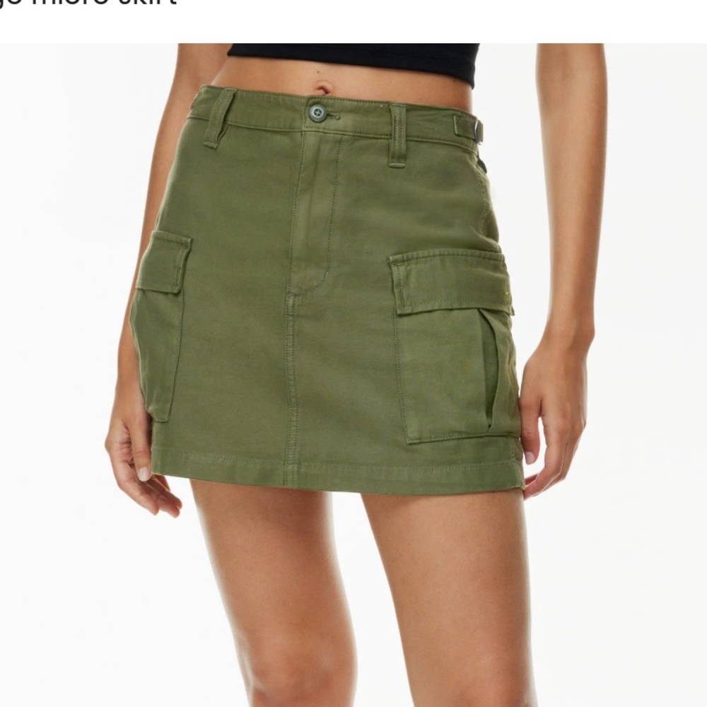 Aritzia TNA Supply Cargo Micro Skirt